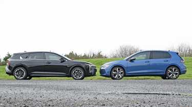 Сравнение Volkswagen Golf и Kia K4
